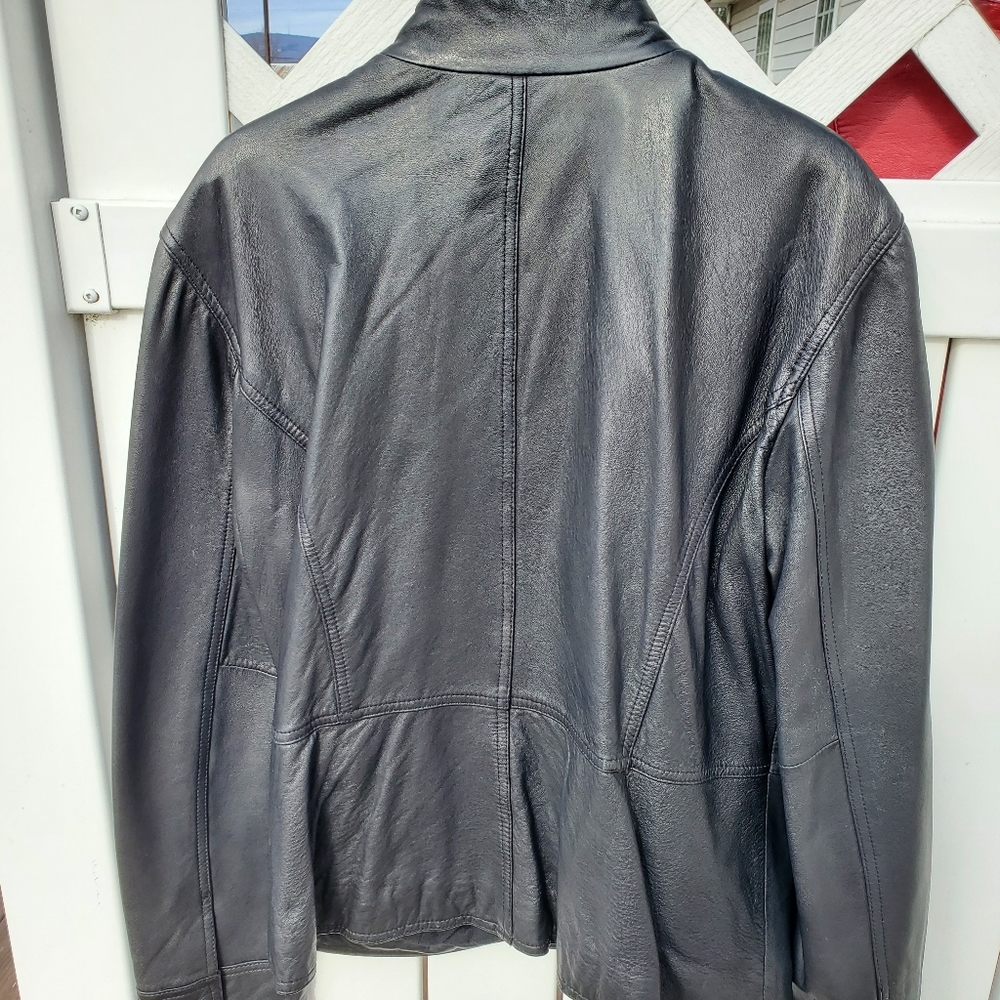 🖤Alfani Leather jacket🖤 - Picture 2 of 9